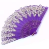 Classic solid-color ladies' lace fabric fan details Picture